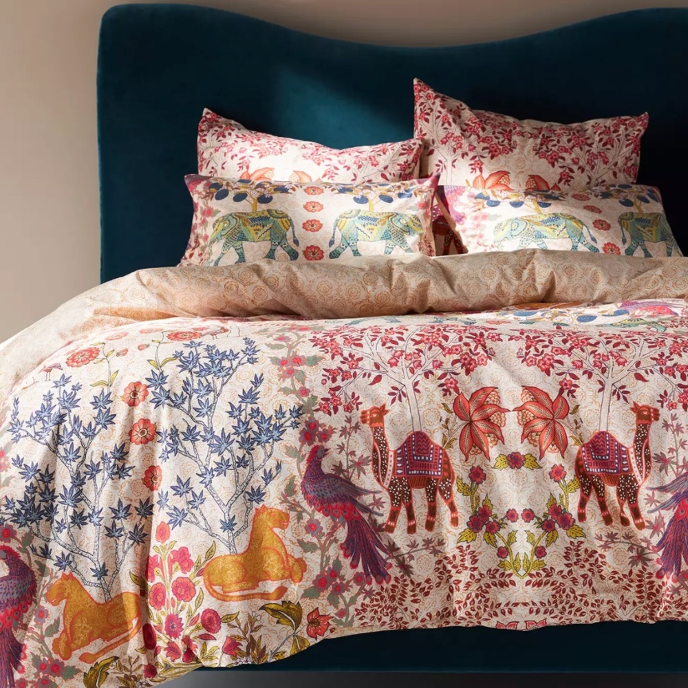 Matteo Organic Percale Duvet Cover
